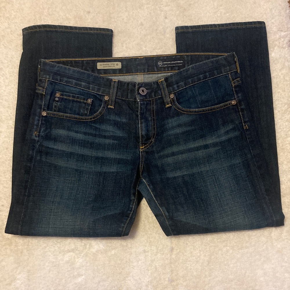 AG Adriano Goldschmied size 29 the Tomboy Crop Jeans EXCELLENT new condition.